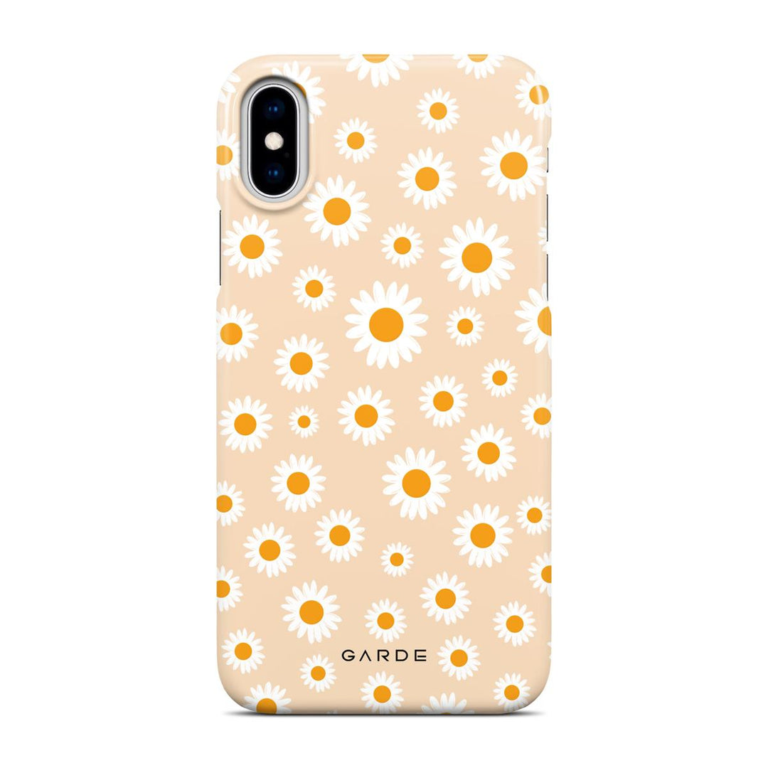Emile Beige iPhone X / Xs Back Cover - Custom Printed Phone Case by Garde