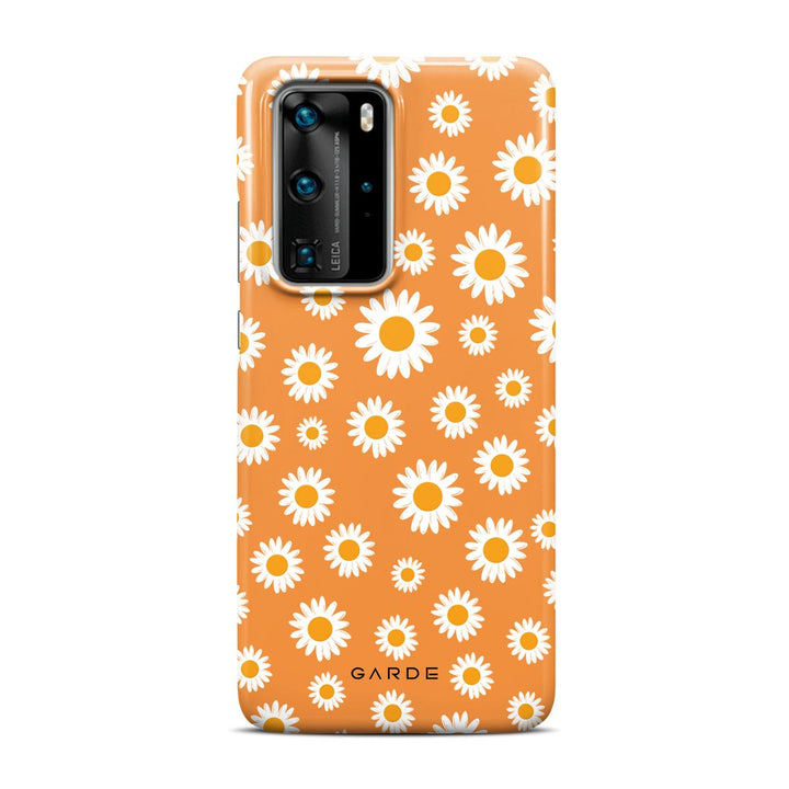 Emile Peach Huawei P40 Pro Back Cover - Custom Printed Phone Case by Garde