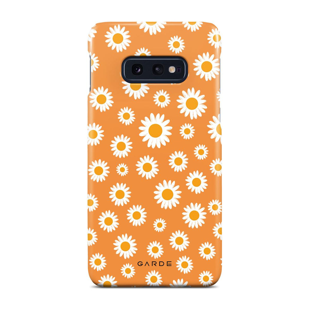 Emile Peach Samsung S10 E Back Cover - Custom Printed Phone Case by Garde