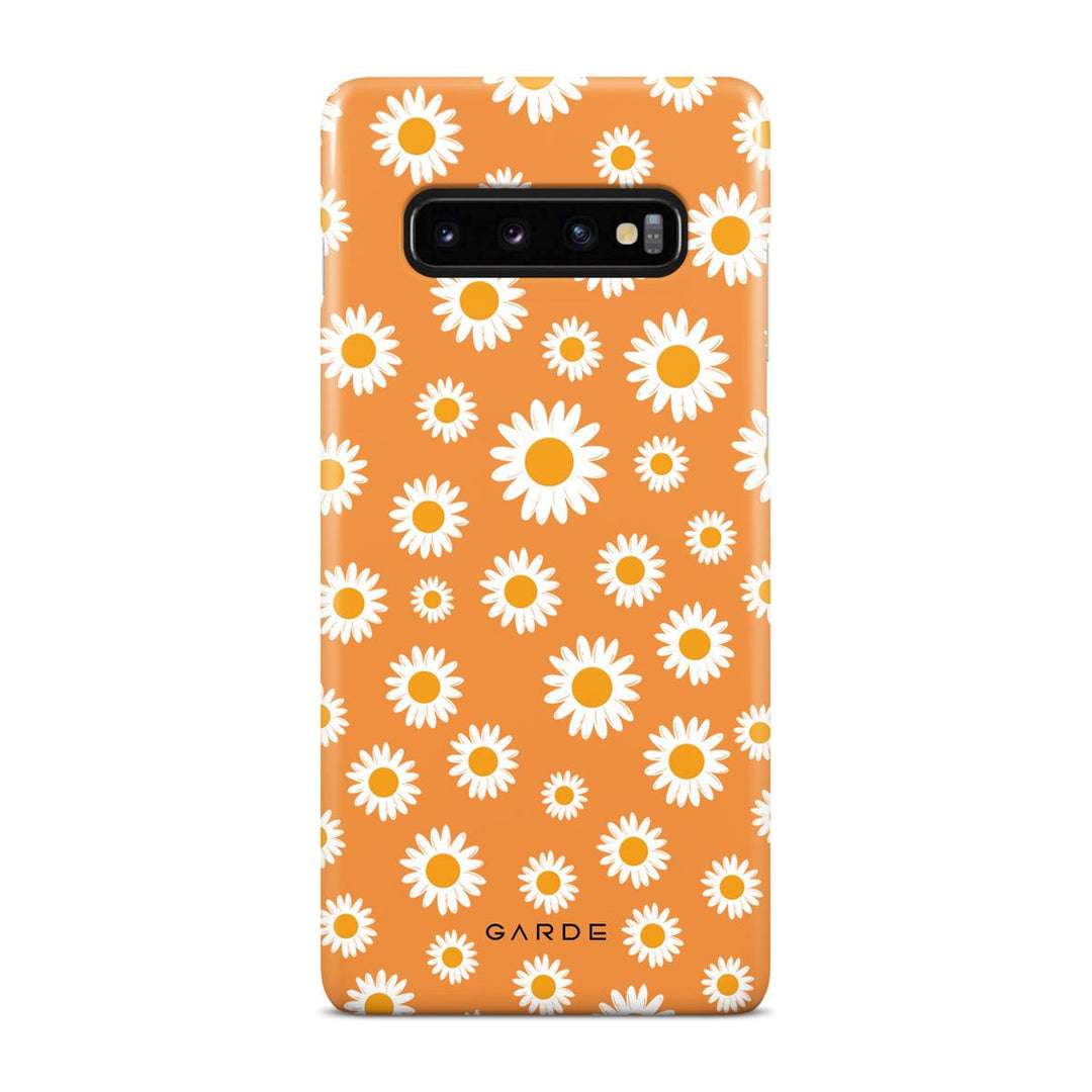 Emile Peach Samsung S10 Plus Back Cover - Custom Printed Phone Case by Garde