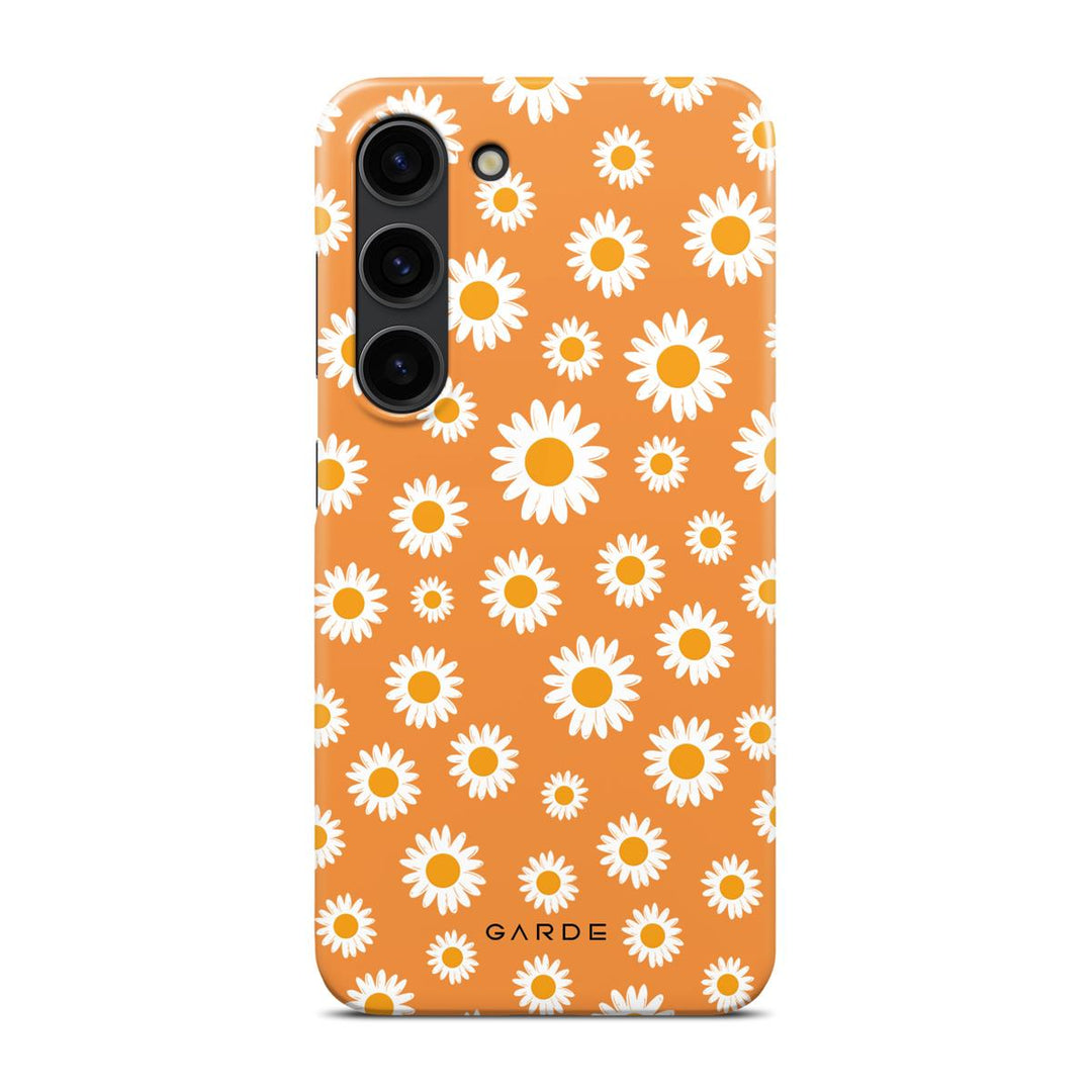 Emile Peach Samsung S23 Back Cover - Custom Printed Phone Case by Garde