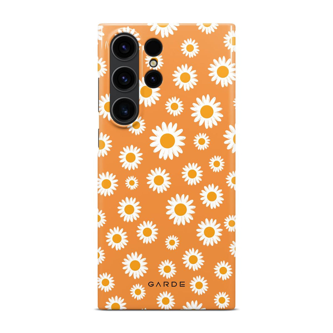Emile Peach Samsung S23 Ultra Back Cover - Custom Printed Phone Case by Garde