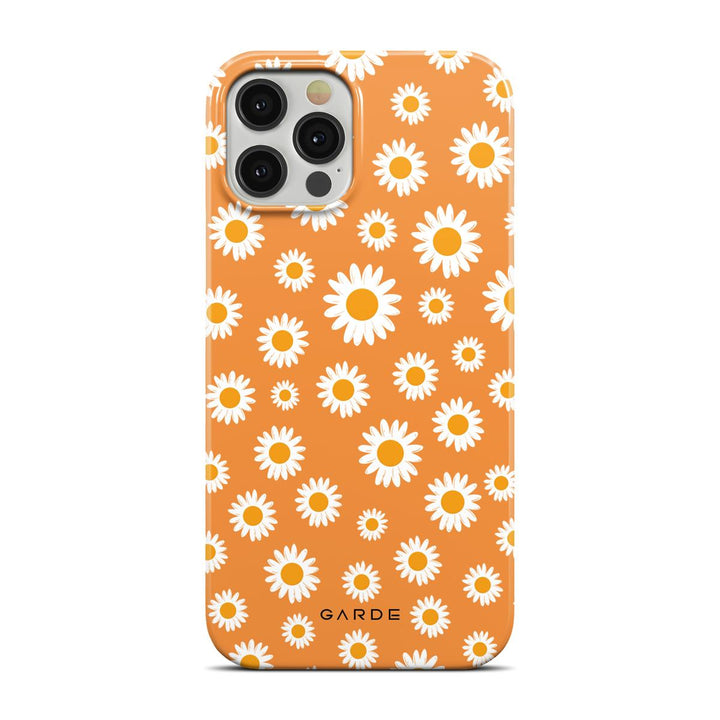 Emile Peach iPhone 12 Pro Back Cover - Custom Printed Phone Case by Garde