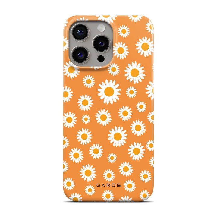 Emile Peach iPhone 15 Pro Max Back Cover - Custom Printed Phone Case by Garde