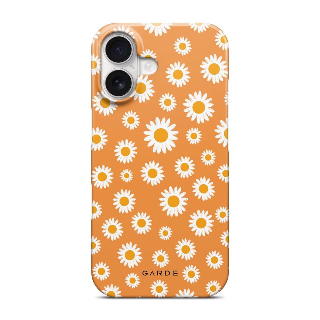 Emile Peach iPhone 16 Back Cover - Custom Printed Phone Case by Garde