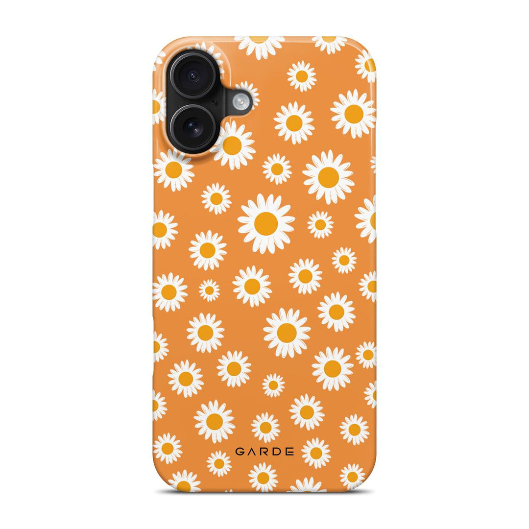 Emile Peach iPhone 16 Plus Back Cover - Custom Printed Phone Case by Garde