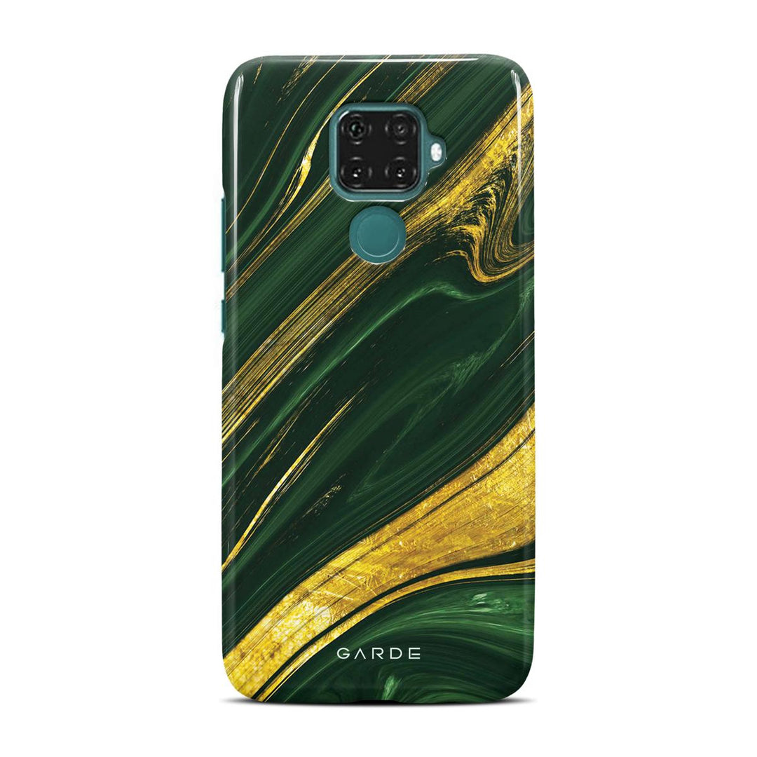 Gold River Huawei Mate 30 Lite Back Cover - Custom Printed Phone Case by Garde
