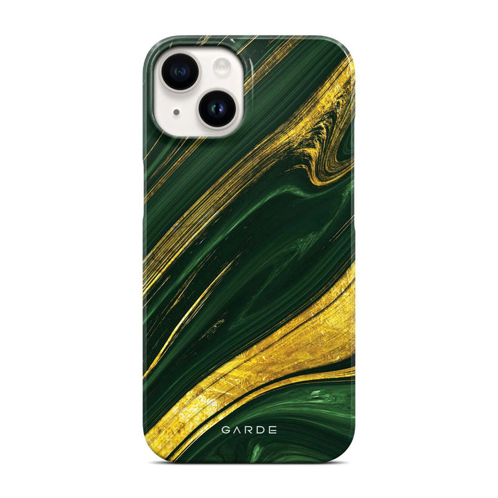 Gold River iPhone 14 Back Cover - Custom Printed Phone Case by Garde