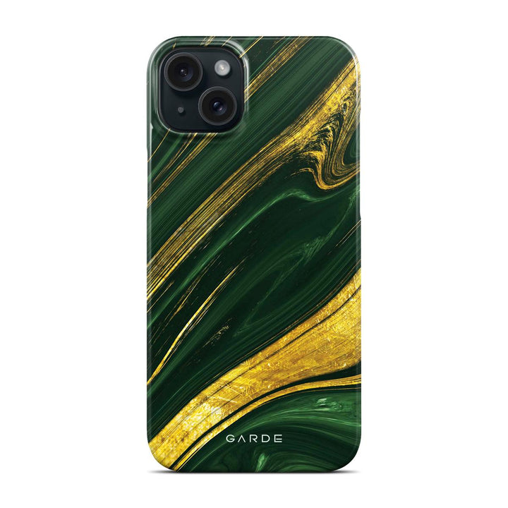 Gold River iPhone 15 Plus Back Cover - Custom Printed Phone Case by Garde