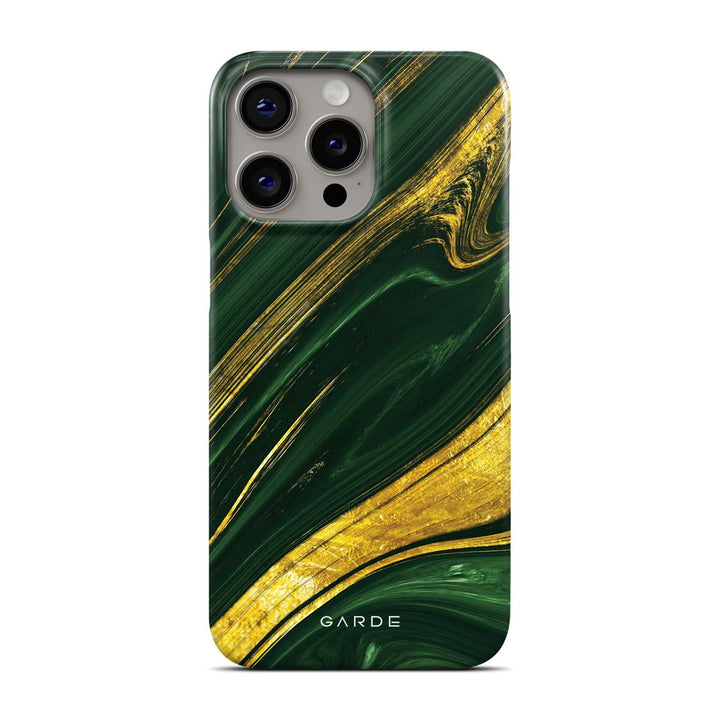 Gold River iPhone 15 Pro Max Back Cover - Custom Printed Phone Case by Garde