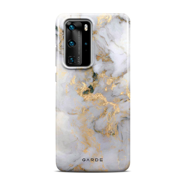 Golden Dust Huawei P40 Pro Back Cover - Custom Printed Phone Case by Garde