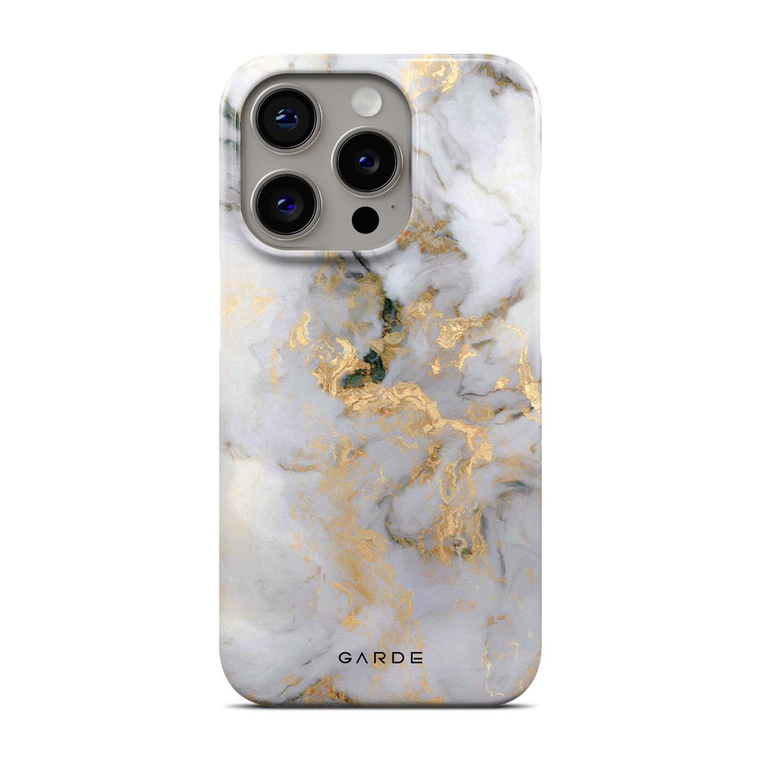 Golden Dust iPhone 15 Pro Back Cover - Custom Printed Phone Case by Garde