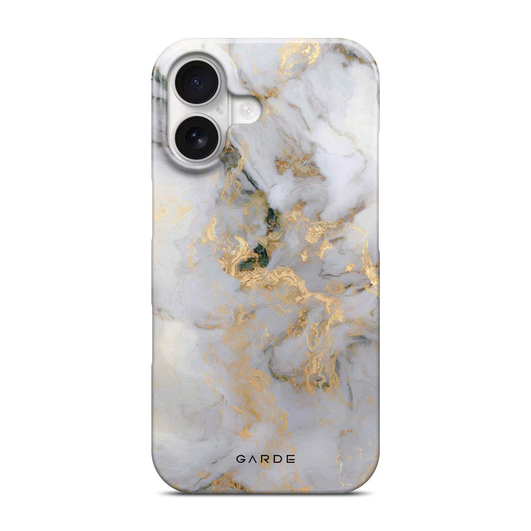 Golden Dust iPhone 16 Back Cover - Custom Printed Phone Case by Garde