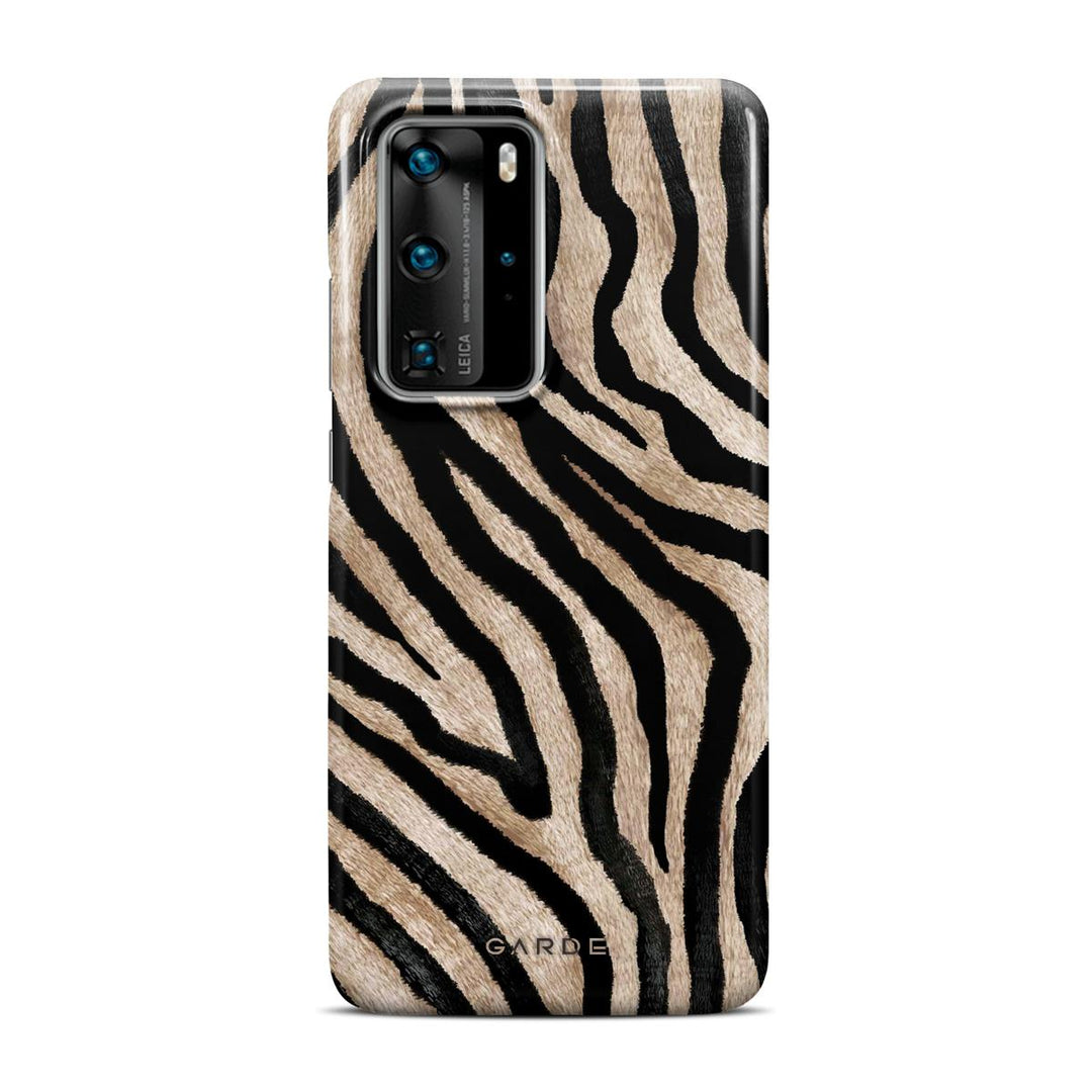 Golden Zebra Huawei P40 Pro Back Cover - Custom Printed Phone Case by Garde