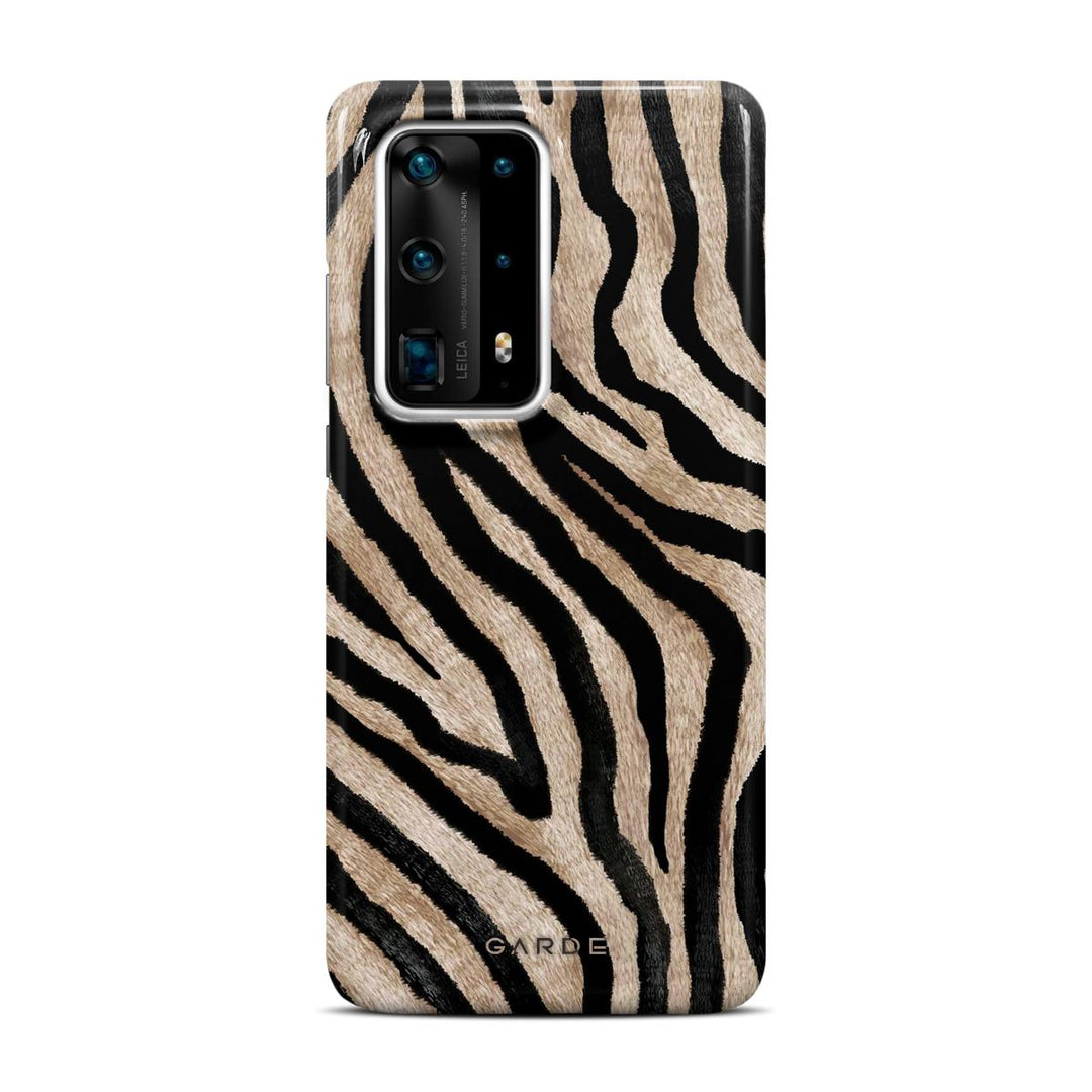 Golden Zebra Huawei P40 Pro Plus Back Cover - Custom Printed Phone Case by Garde