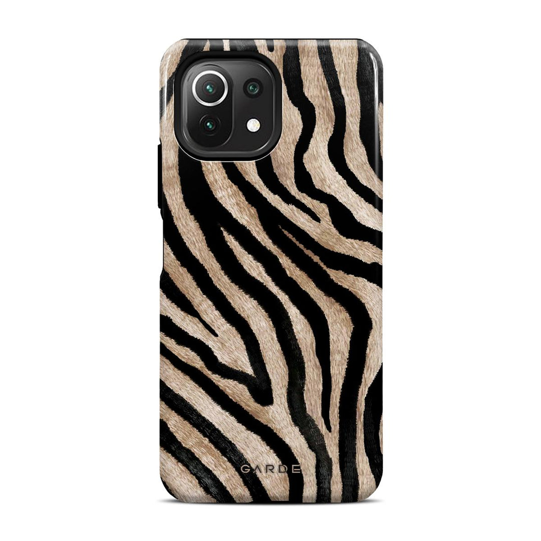 Golden Zebra Xiaomi Mi 11 Lite Back Cover - Custom Printed Phone Case by Garde