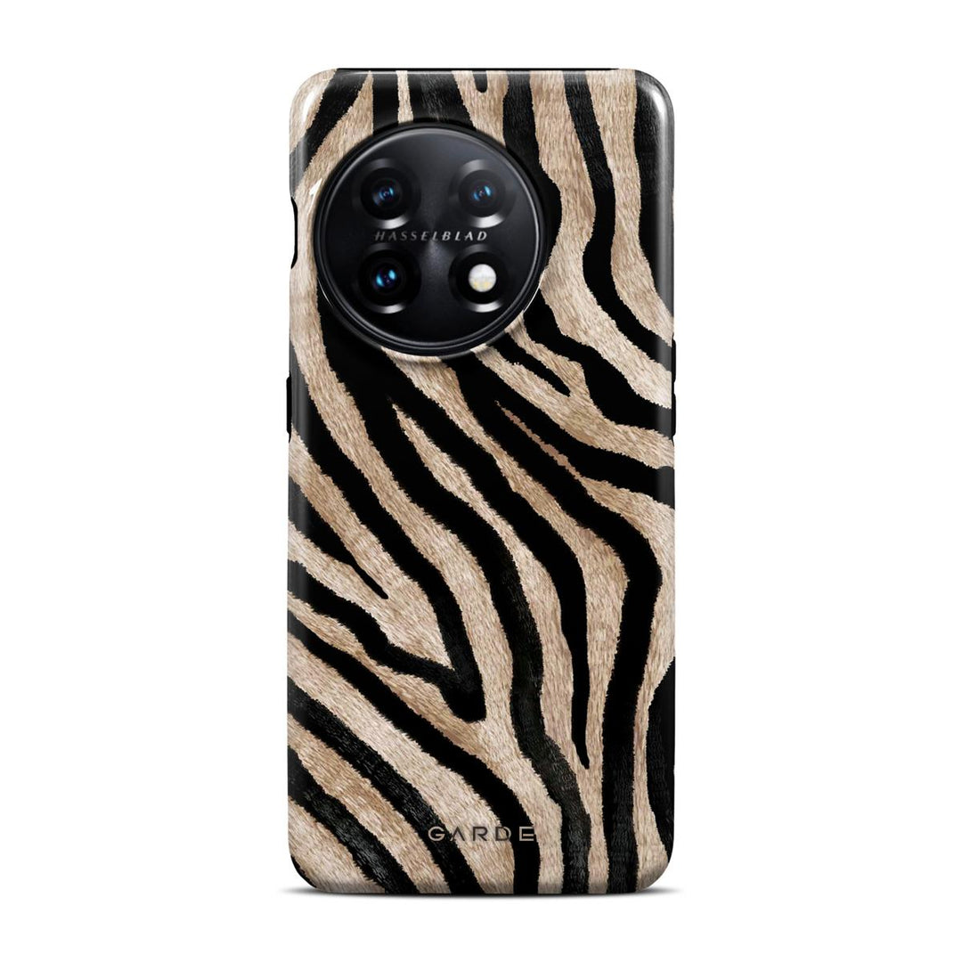 Golden Zebra OnePlus 11 Back Cover - Custom Printed Phone Case by Garde