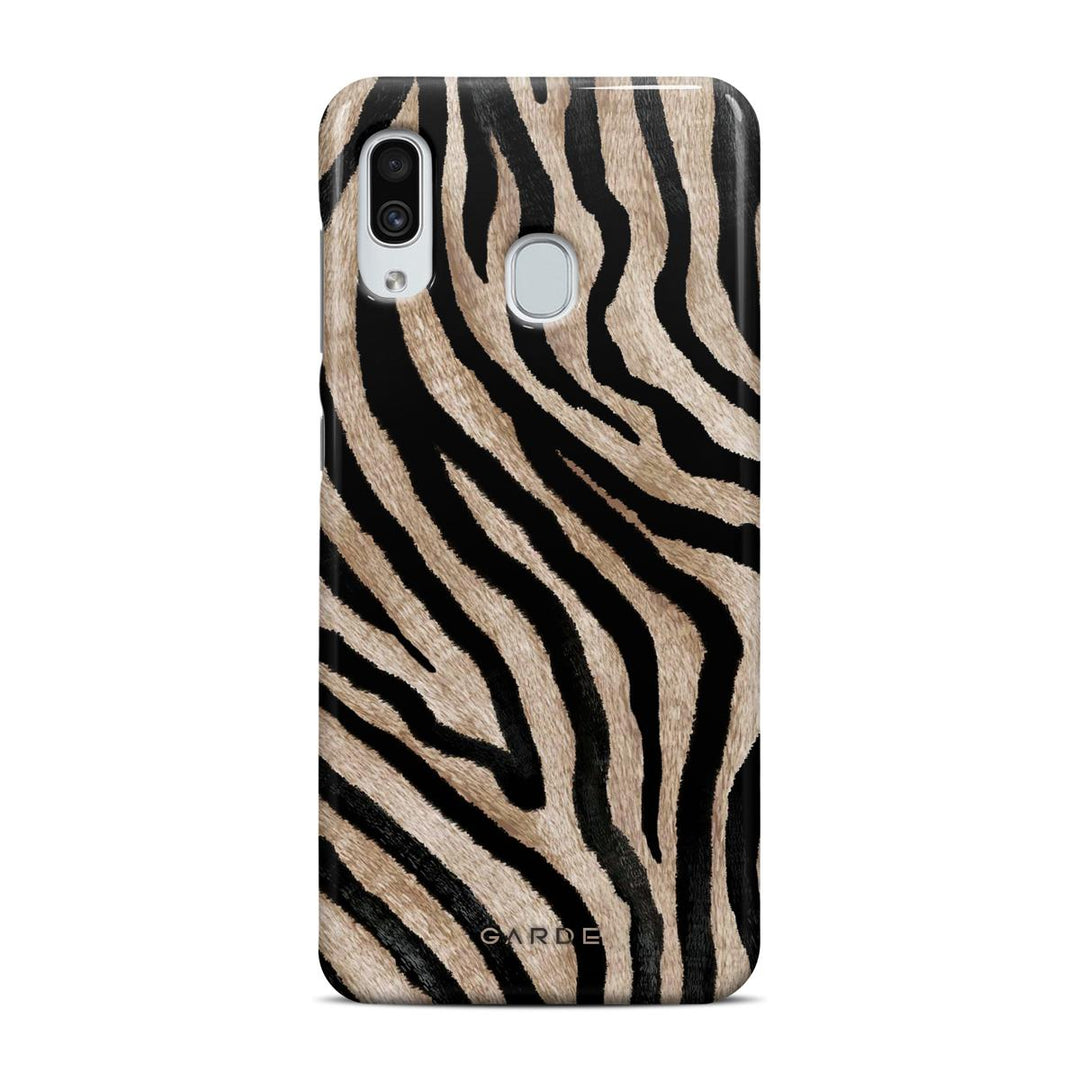 Golden Zebra Samsung A30 / A20 Back Cover - Custom Printed Phone Case by Garde