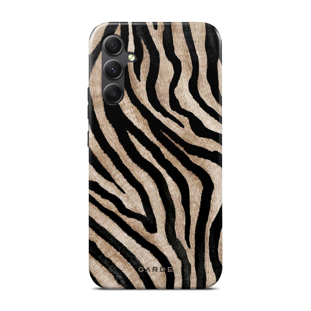 Golden Zebra Samsung A34 5G Back Cover - Custom Printed Phone Case by Garde