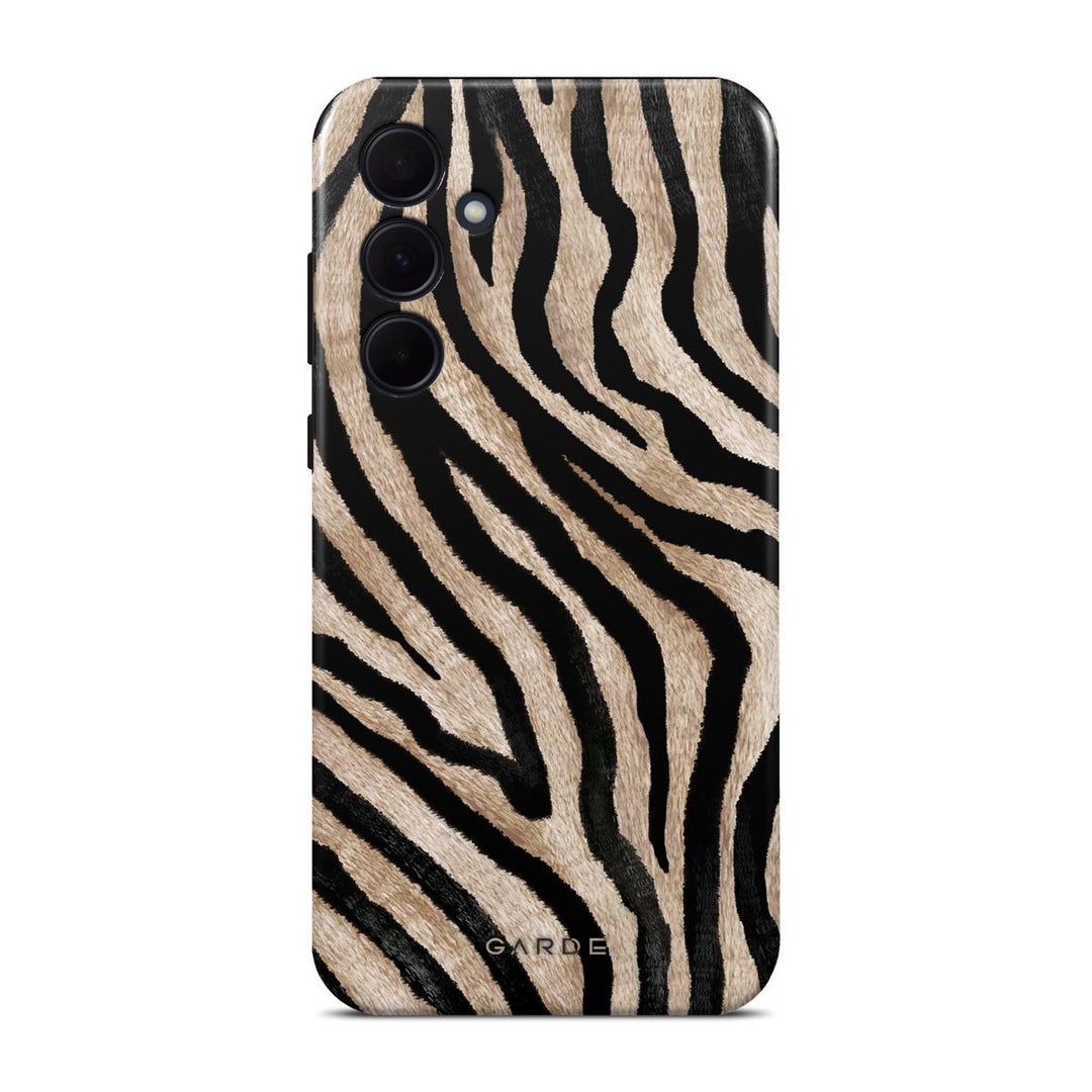 Golden Zebra Samsung A35 5G Back Cover - Custom Printed Phone Case by Garde
