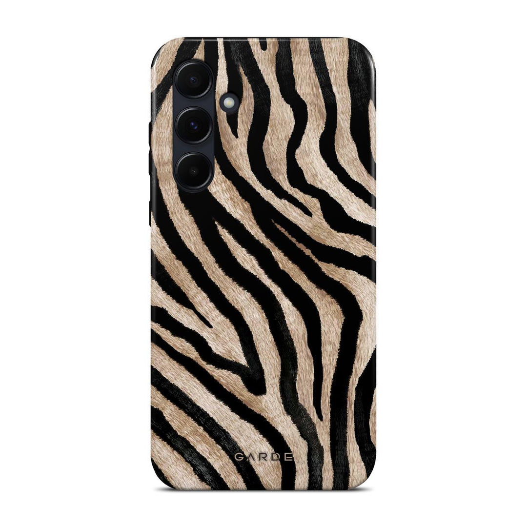 Golden Zebra Samsung A55 5G Back Cover - Custom Printed Phone Case by Garde