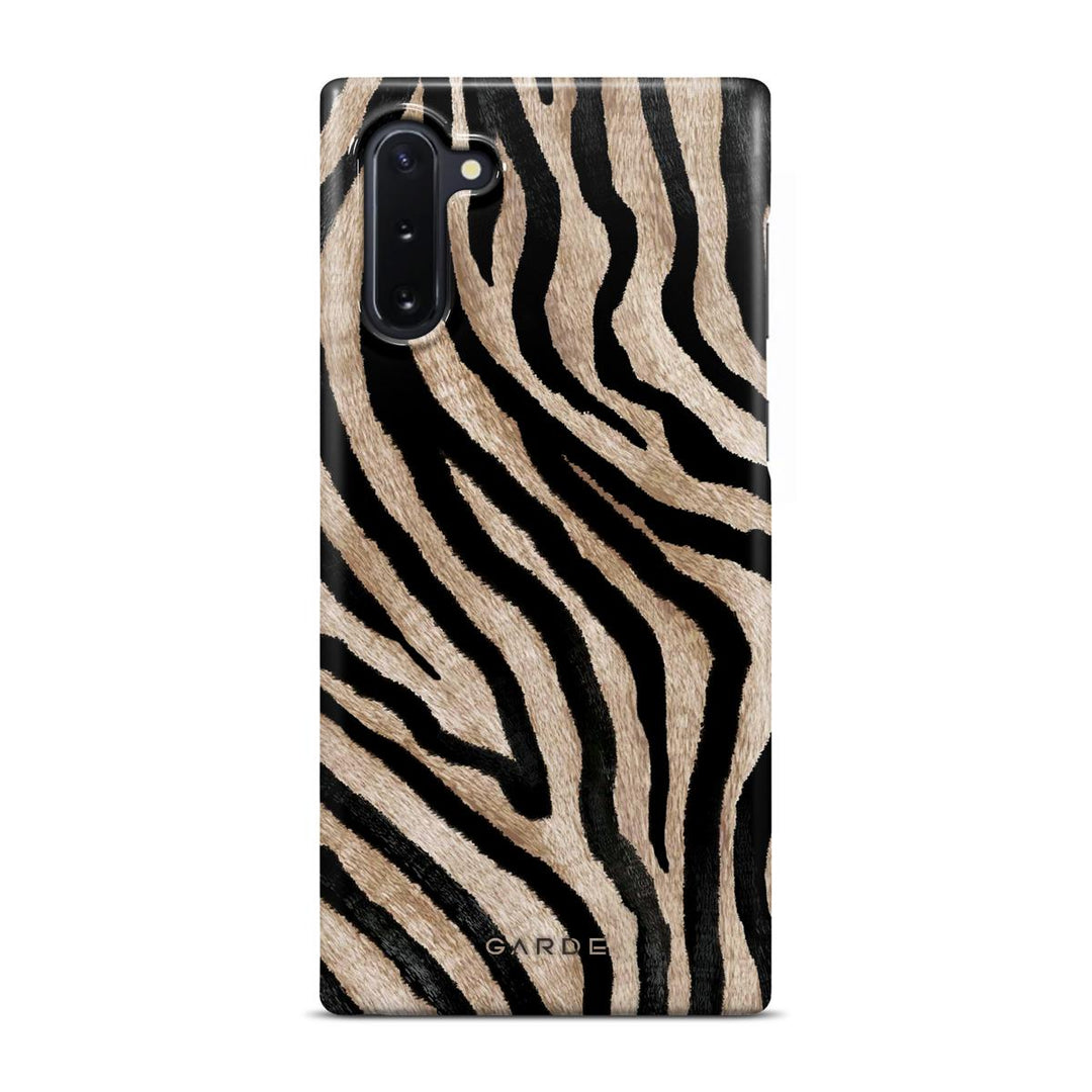 Golden Zebra Samsung Note 10 Back Cover - Custom Printed Phone Case by Garde