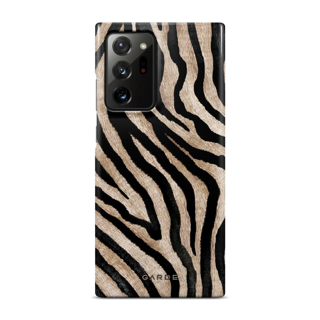 Golden Zebra Samsung Note 20 Ultra Back Cover - Custom Printed Phone Case by Garde