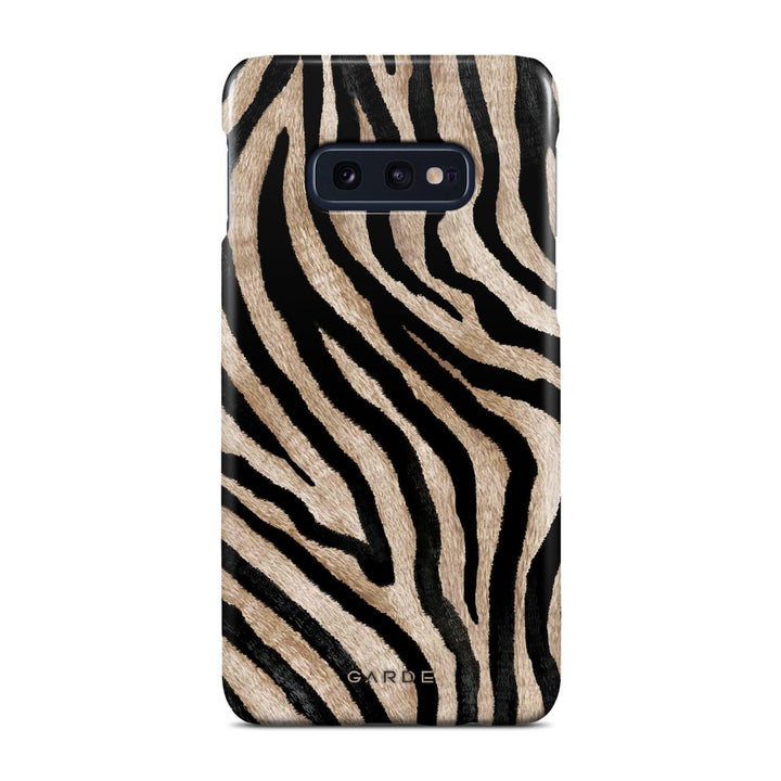 Golden Zebra Samsung S10 E Back Cover - Custom Printed Phone Case by Garde