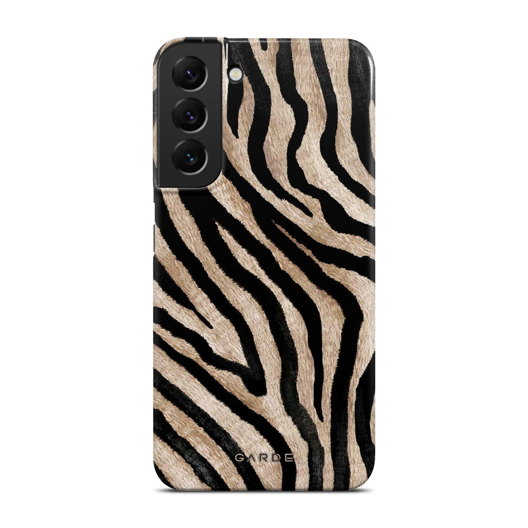 Golden Zebra Samsung S22 Plus Back Cover - Custom Printed Phone Case by Garde