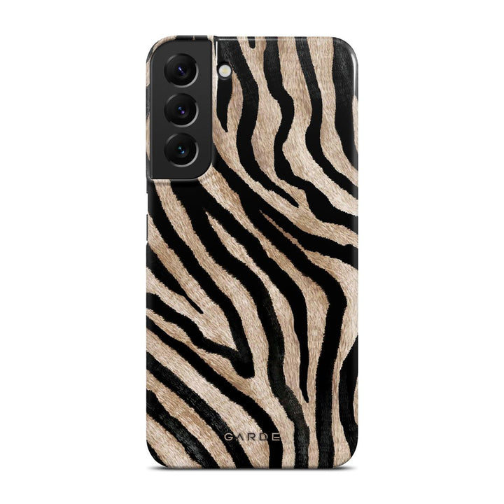 Golden Zebra Samsung S22 Plus Back Cover - Custom Printed Phone Case by Garde