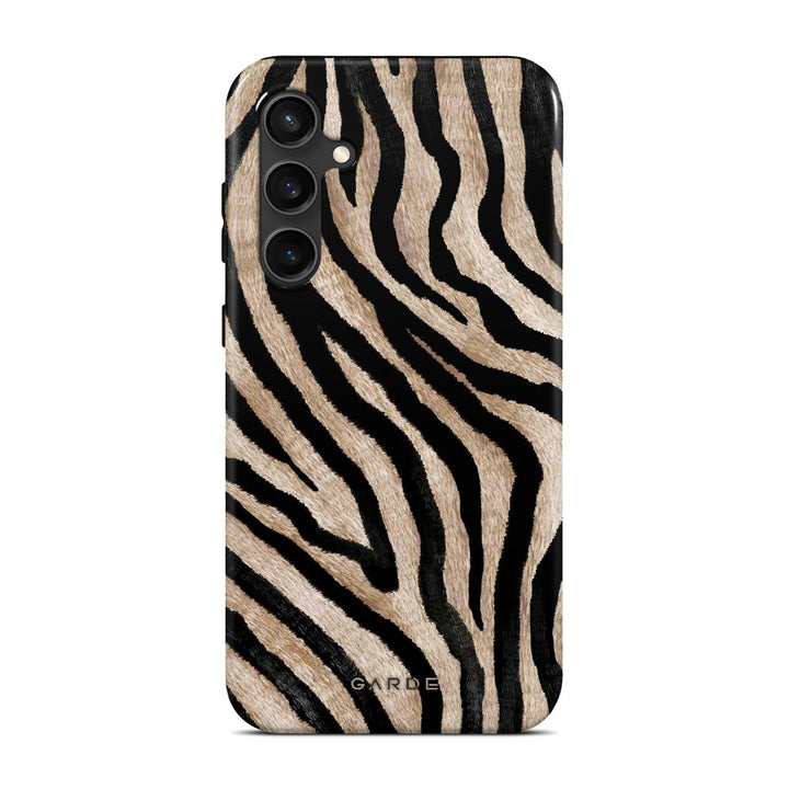 Golden Zebra Samsung S23 FE Back Cover - Custom Printed Phone Case by Garde