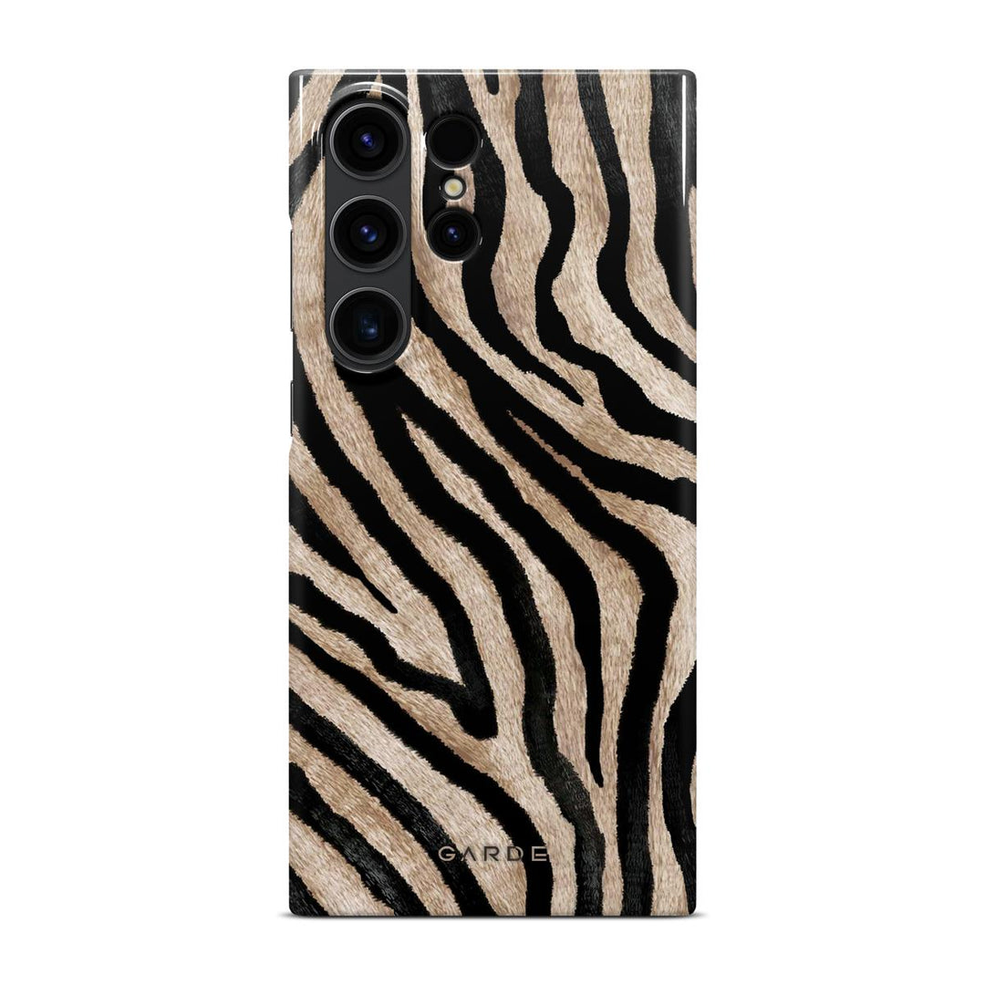 Golden Zebra Samsung S23 Ultra Back Cover - Custom Printed Phone Case by Garde