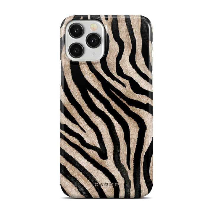 Golden Zebra iPhone 11 Pro Back Cover - Custom Printed Phone Case by Garde