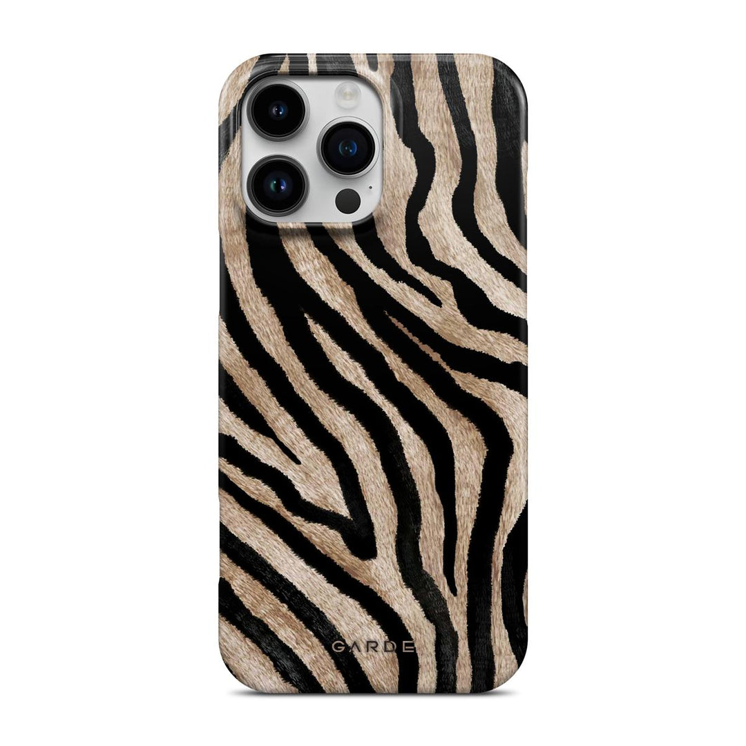 Golden Zebra iPhone 16 Pro Max Back Cover - Custom Printed Phone Case by Garde