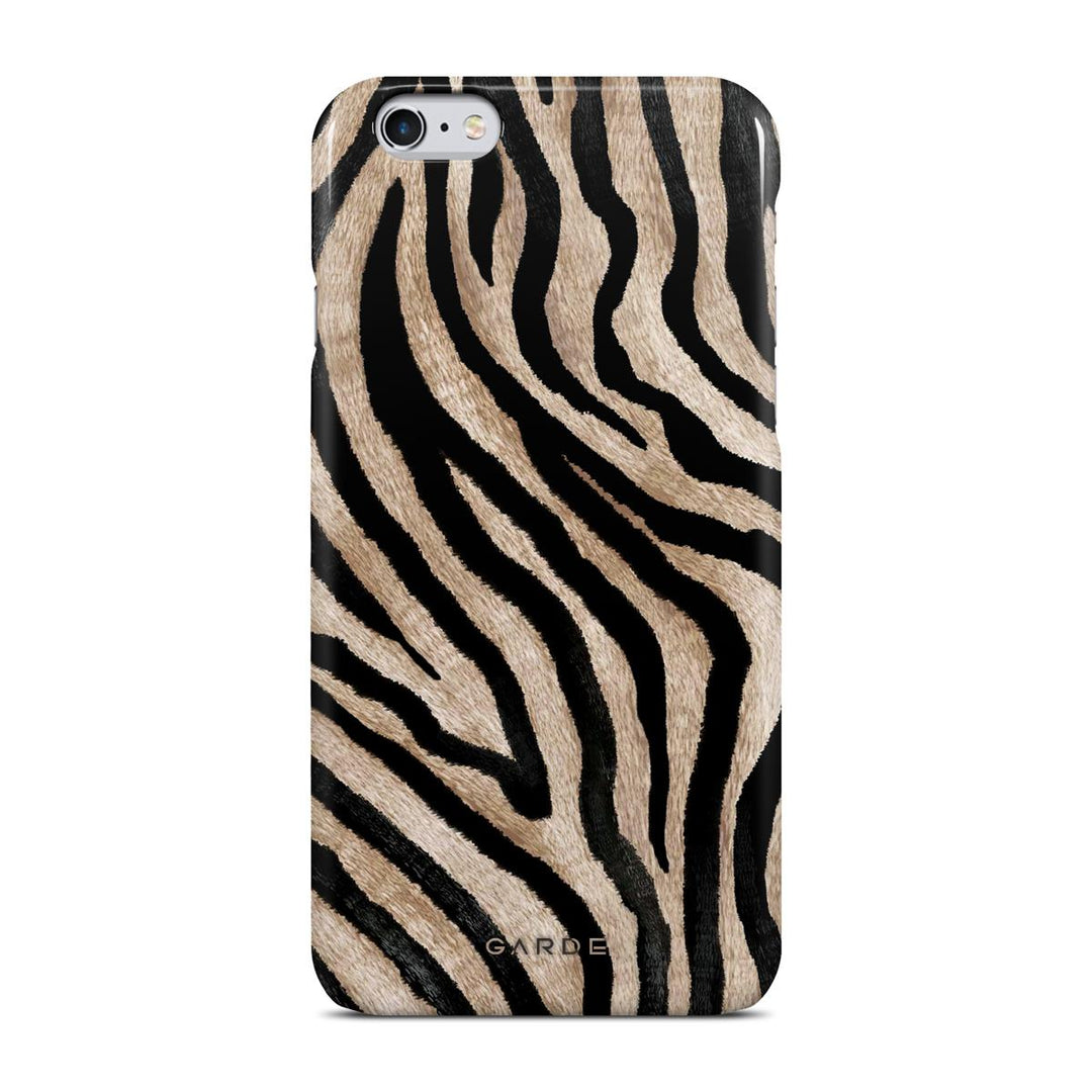 Golden Zebra iPhone 6 / 6s Back Cover - Custom Printed Phone Case by Garde