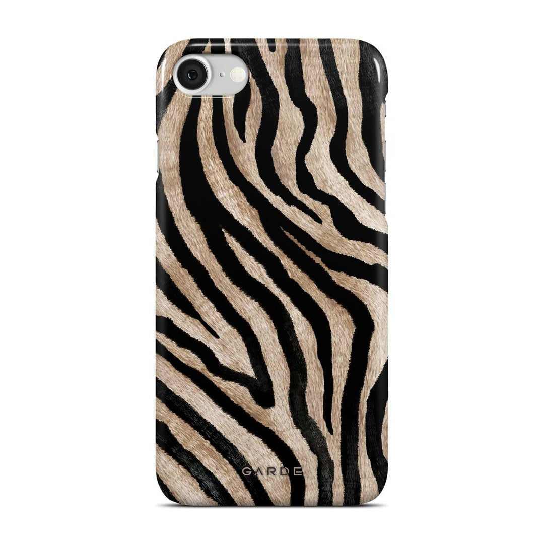 Golden Zebra iPhone 7 / 8 Back Cover - Custom Printed Phone Case by Garde