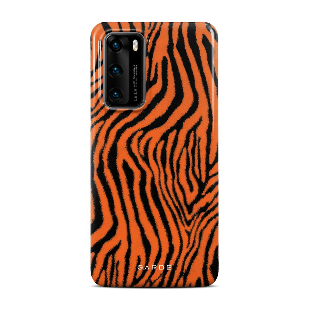 Kenzo Orange Huawei P40 Back Cover - Custom Printed Phone Case by Garde