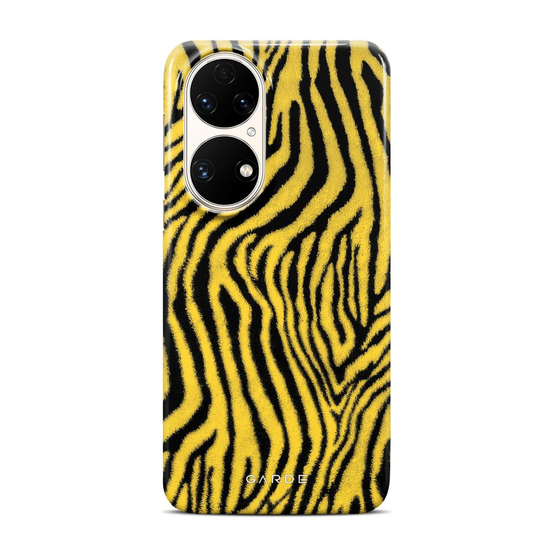 Kenzo Yellow Huawei P50 Back Cover - Custom Printed Phone Case by Garde