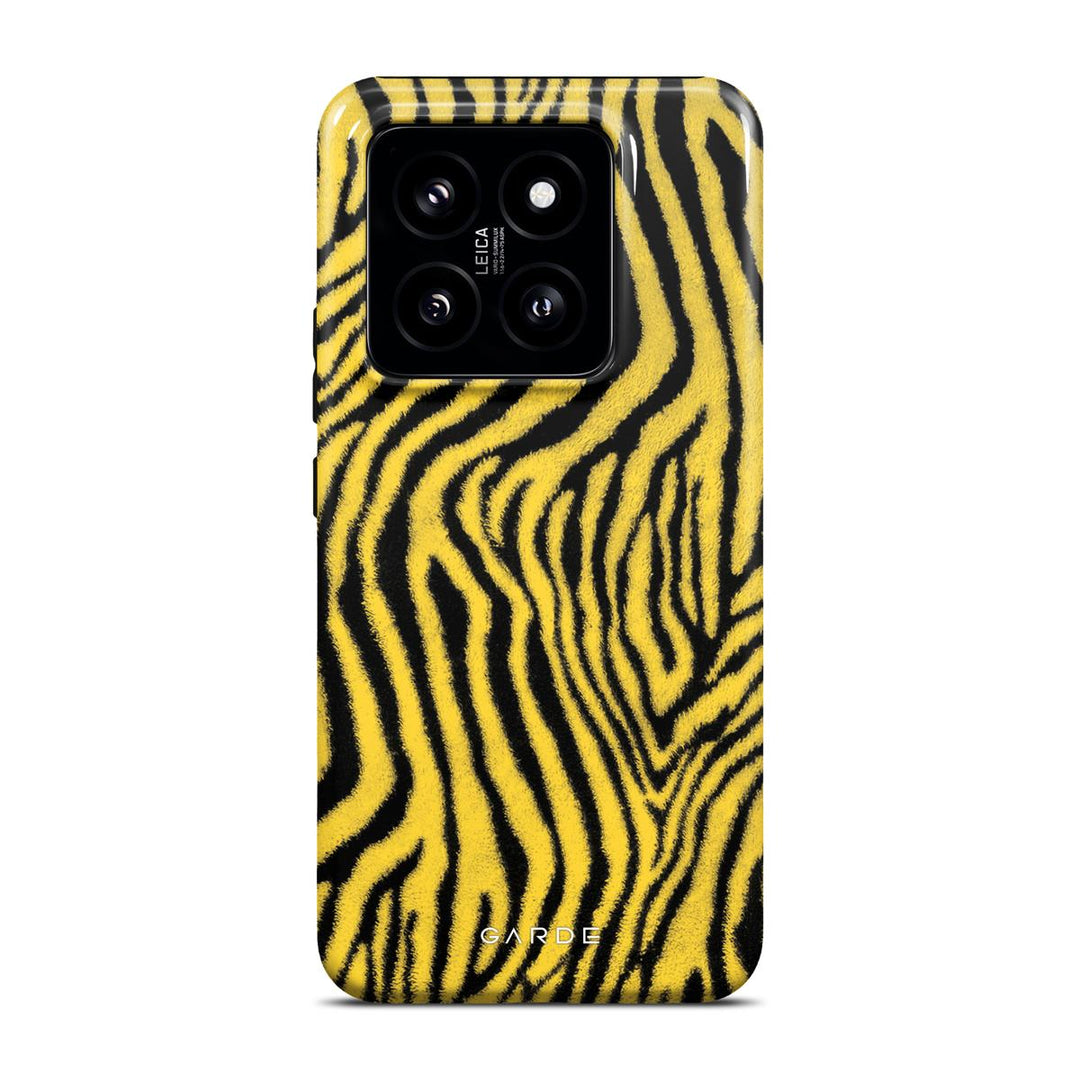 Kenzo Yellow Xiaomi 14 Pro Back Cover - Custom Printed Phone Case by Garde