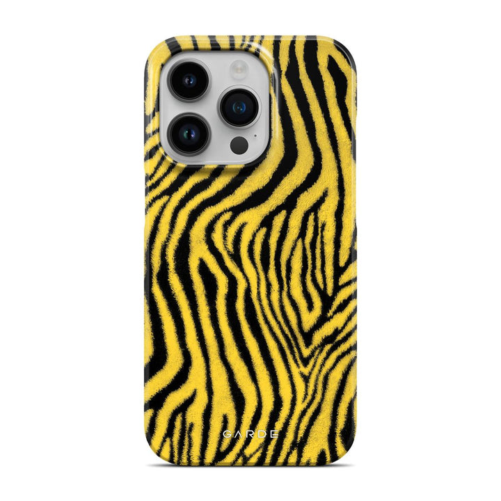 Kenzo Yellow iPhone 14 Pro Back Cover - Custom Printed Phone Case by Garde