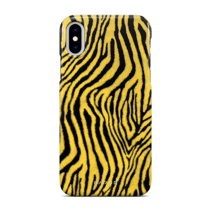 Kenzo Yellow iPhone X / Xs Back Cover - Custom Printed Phone Case by Garde