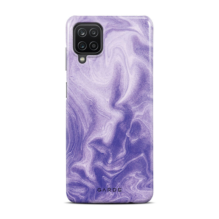 Lavender Samsung A12 Back Cover - Custom Printed Phone Case by Garde