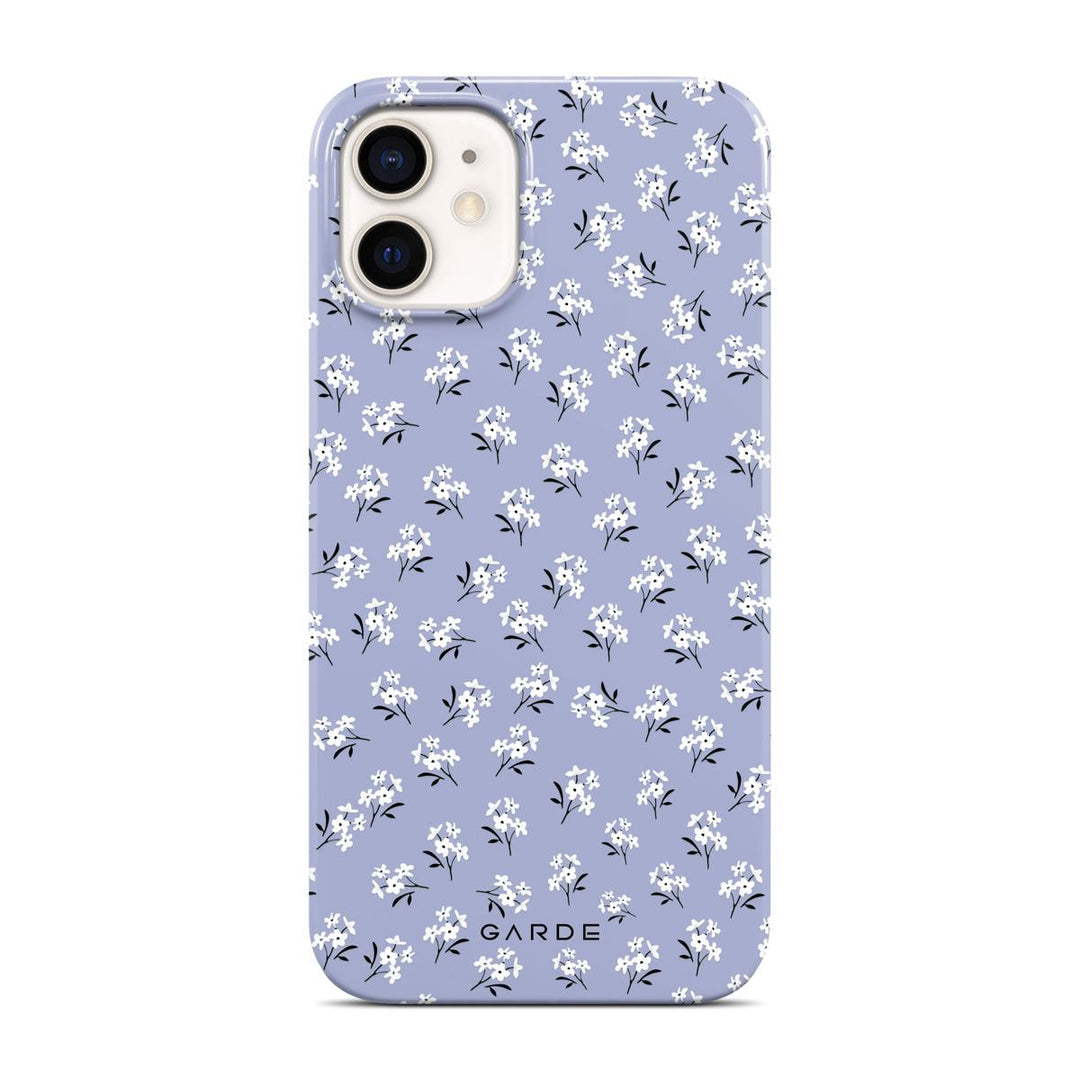 Lilian Iris iPhone 12 Mini Back Cover - Custom Printed Phone Case by Garde