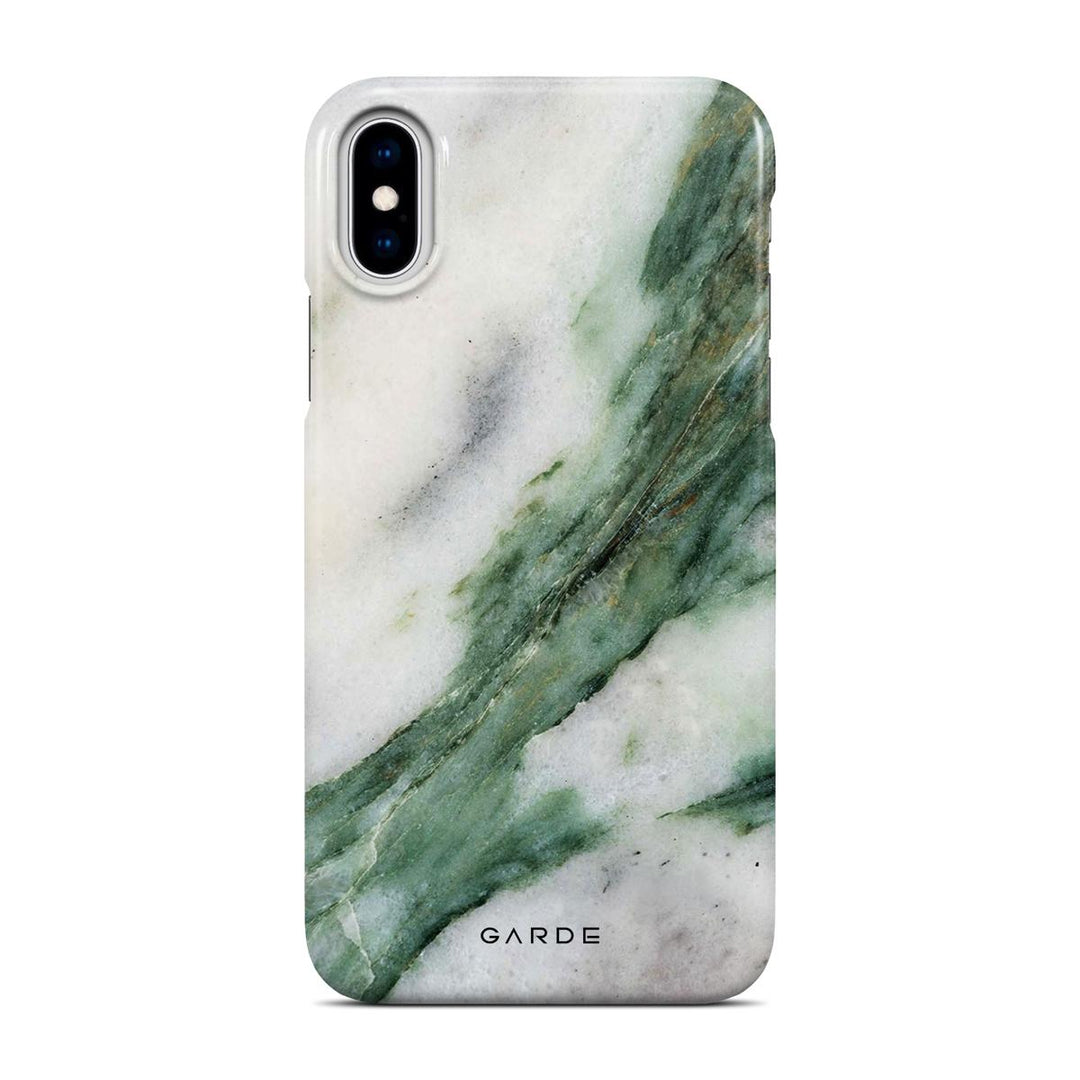 Limestone iPhone X / Xs Back Cover - Custom Printed Phone Case by Garde