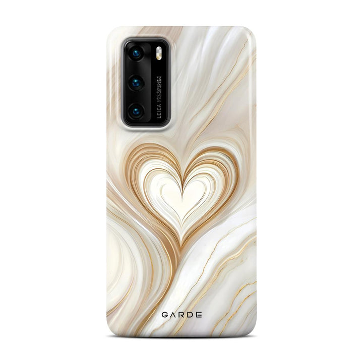 Lueur Gold Huawei P40 Back Cover - Custom Printed Phone Case by Garde