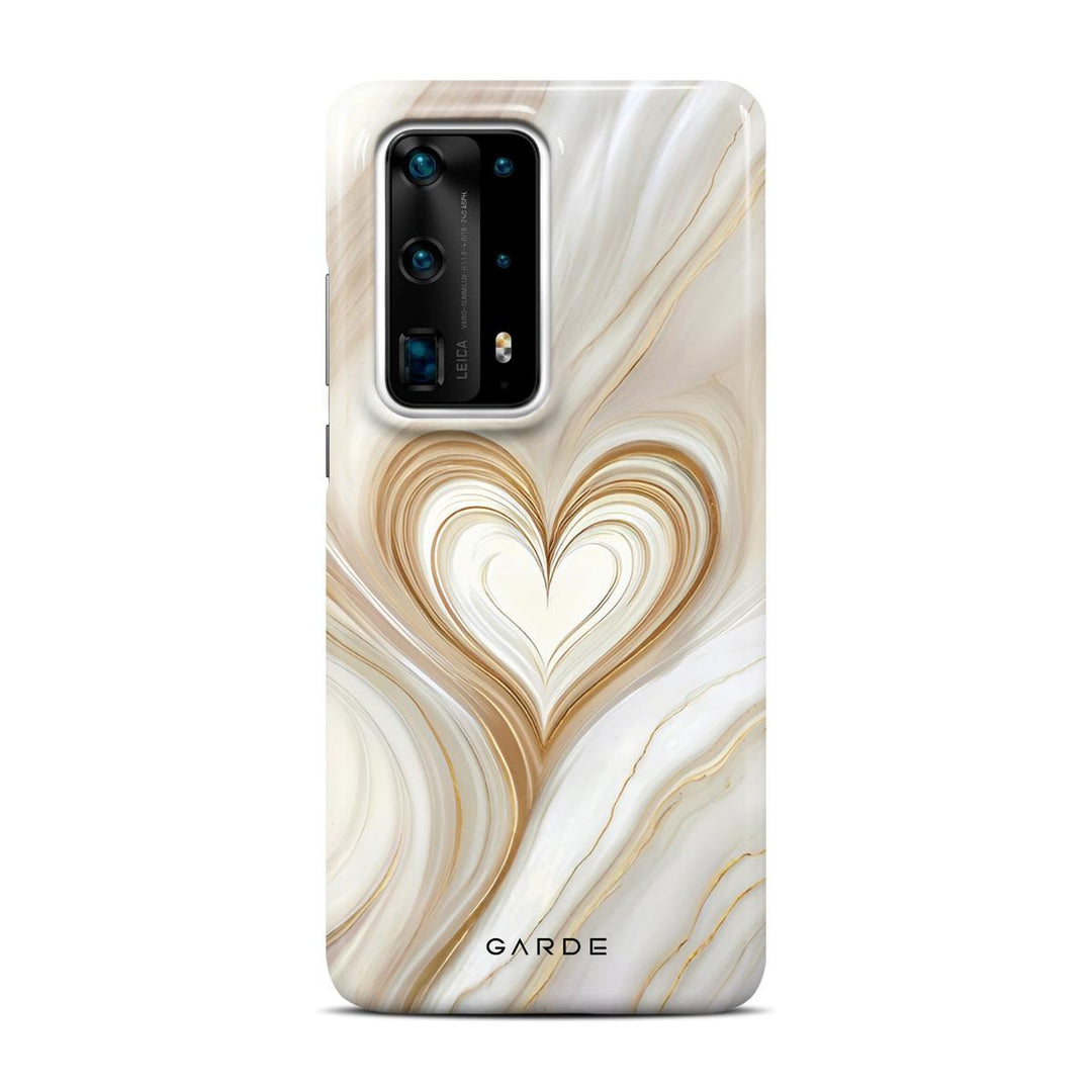 Lueur Gold Huawei P40 Pro Plus Back Cover - Custom Printed Phone Case by Garde