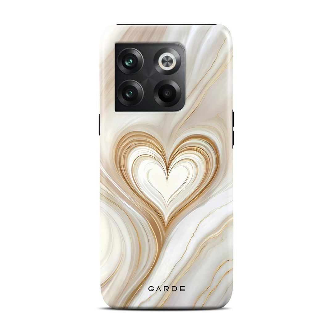 Lueur Gold OnePlus 10T Back Cover - Custom Printed Phone Case by Garde
