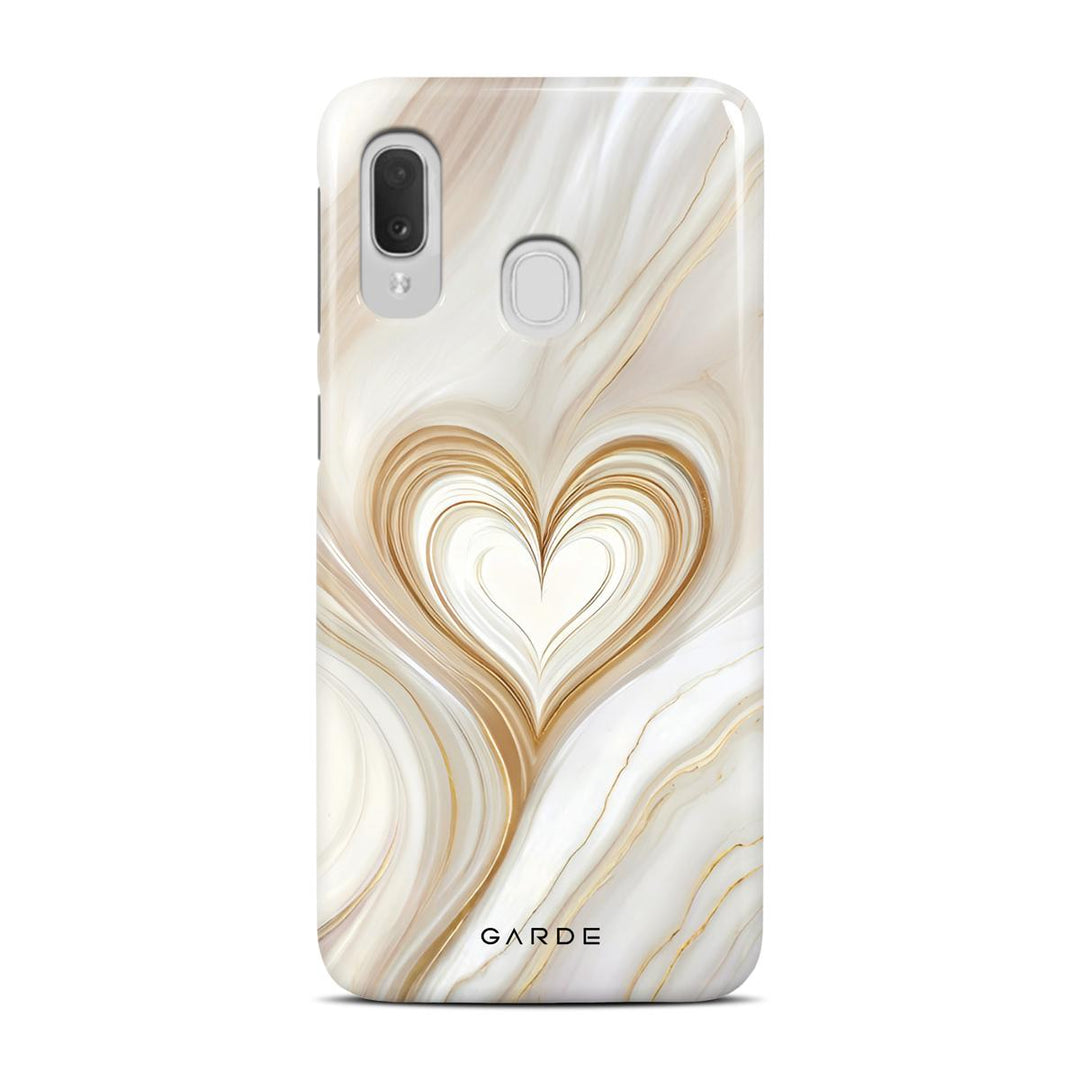 Lueur Gold Samsung A40 Back Cover - Custom Printed Phone Case by Garde
