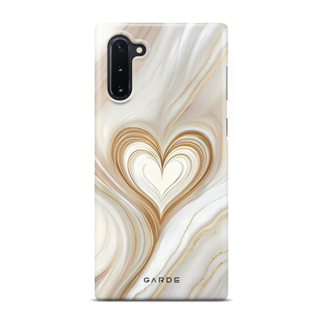 Lueur Gold Samsung Note 10 Back Cover - Custom Printed Phone Case by Garde