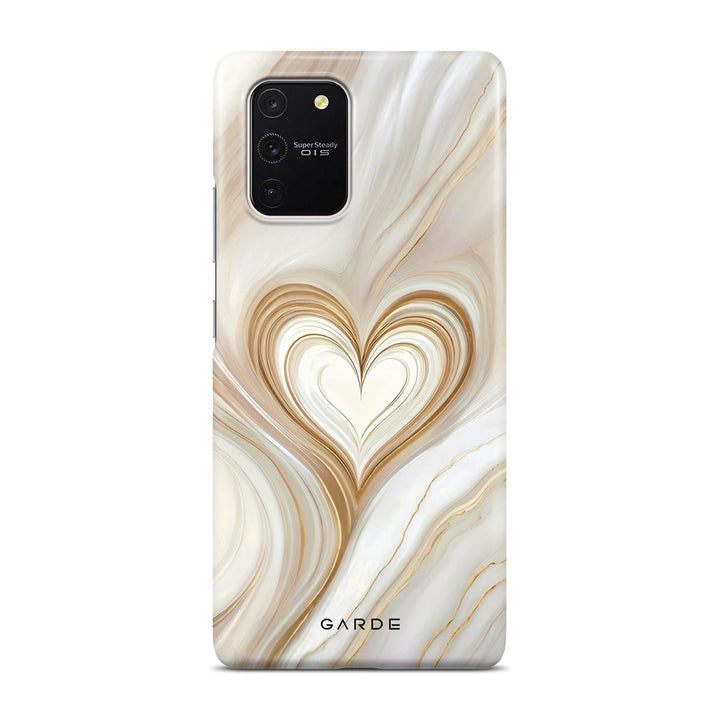 Lueur Gold Samsung S10 Lite Back Cover - Custom Printed Phone Case by Garde